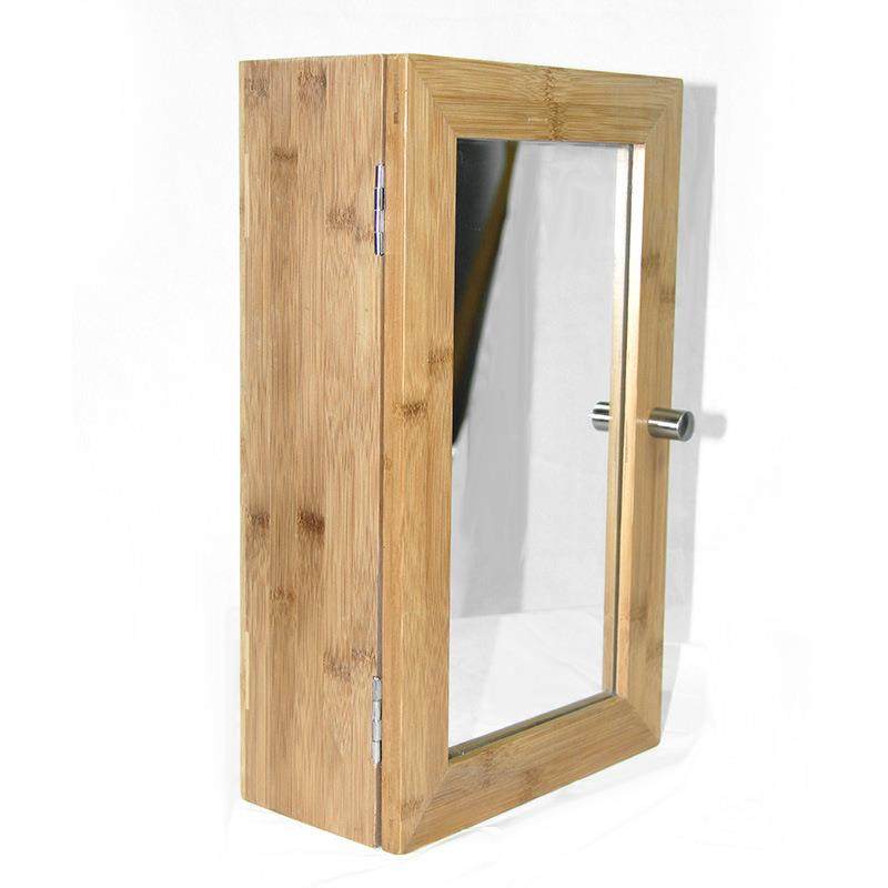 楠竹中式生浴室镜台柜带置物架挂墙式镜柜储卫间-洗漱壁挂物镜面,淘宝优惠券,粉丝福利购,淘宝优惠卷