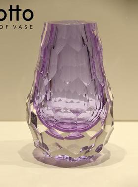 现代简约板切面水房晶琉璃玻璃花瓶居ODV5414-样客厅桌面插花装家