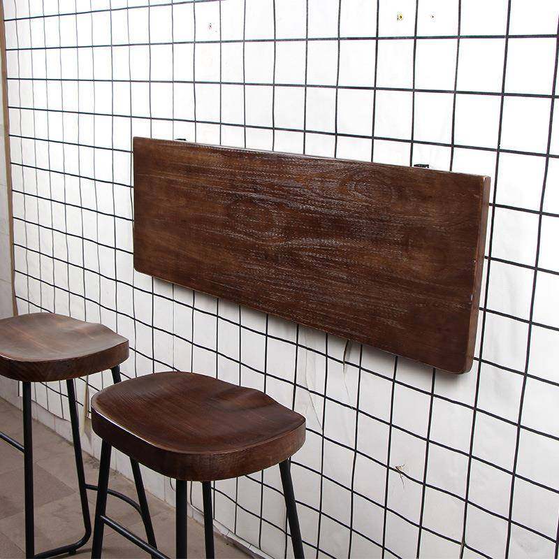 墙上折悬挂桌桌墙壁电桌小脑户型桌板可折叠吧壁挂简易叠吧台餐桌,淘宝优惠券,粉丝福利购,淘宝优惠卷