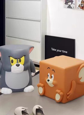 换鞋凳创意小矮凳家用客厅小凳子门口穿鞋凳卡通板凳儿童沙发凳