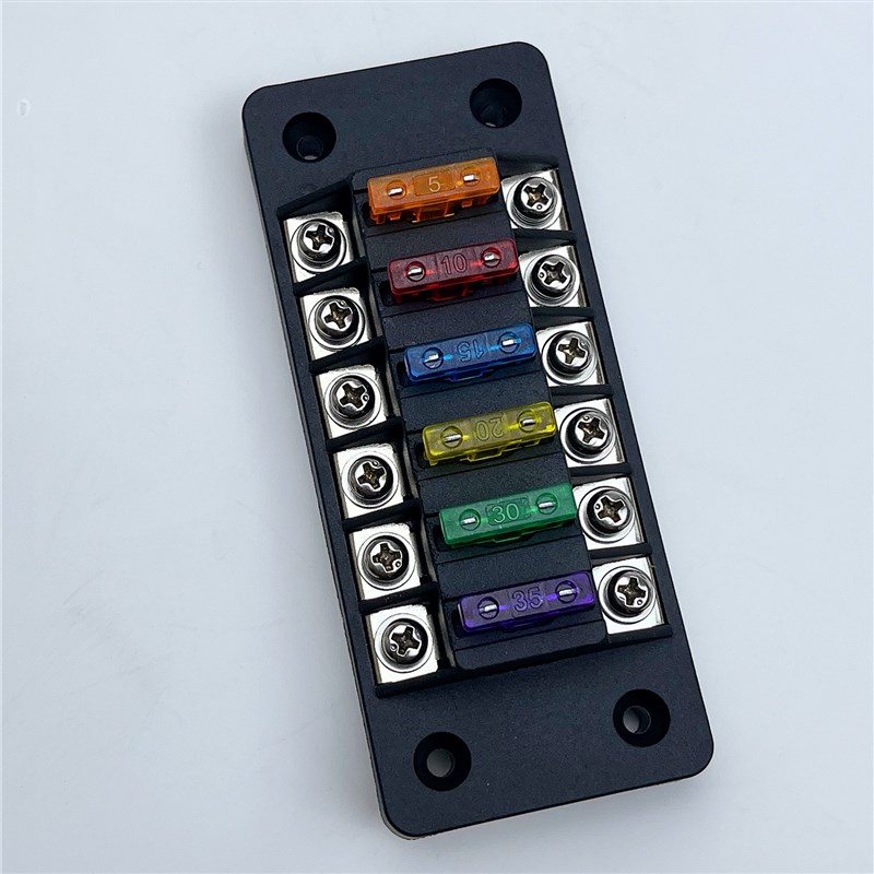 多档进出汽车保险丝座盒 路档8进10路位 带线保险盒汽车改装 - 图3