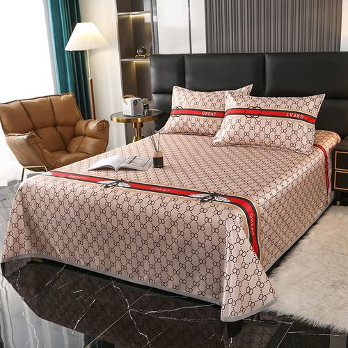 夏天冰丝凉席三件套夏季可机洗折叠空调软凉席单双人床【送枕套】 - 图2