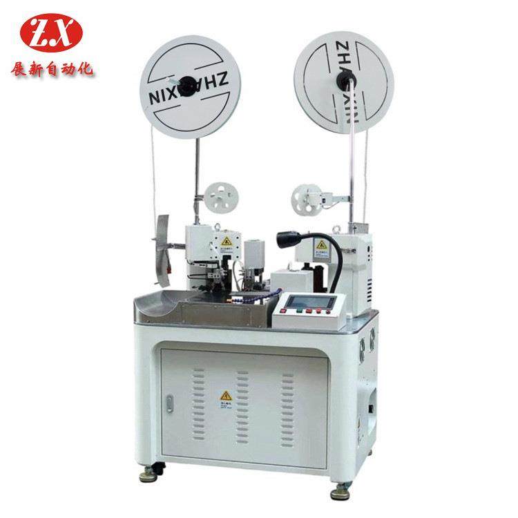 厂家直销全自动排线端子机双线并打端子机两头自动压着铆接机,淘宝优惠券,粉丝福利购,淘宝优惠卷