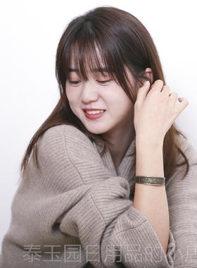 高档犬情书·口阿努比斯狗银纯古埃及壁画 画开 手镯子送舐女友生