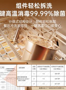 正品wattram北欧沃煮朗小奶瓶婴幼儿宝宝专用蒸全一体辅食搅料理