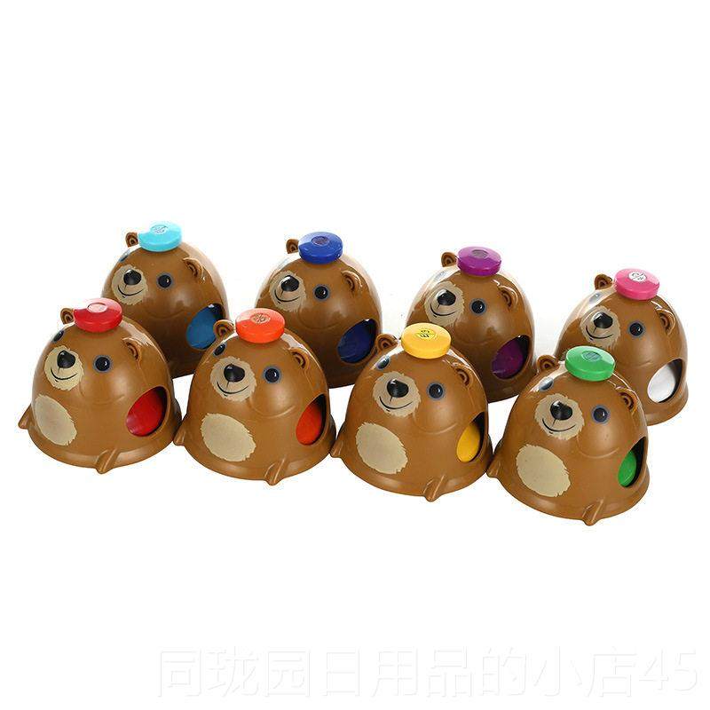 正品奥尔夫乐器课胖鼠打钟老鼠八音钟8音按铃地垫按击乐器旋律音,淘宝优惠券,粉丝福利购,淘宝优惠卷