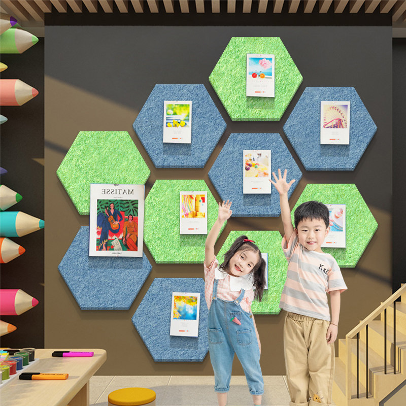 幼儿园楼梯走廊环创毛毡板主题墙贴照片展示文化墙面装饰画背景板,淘宝优惠券,粉丝福利购,淘宝优惠卷