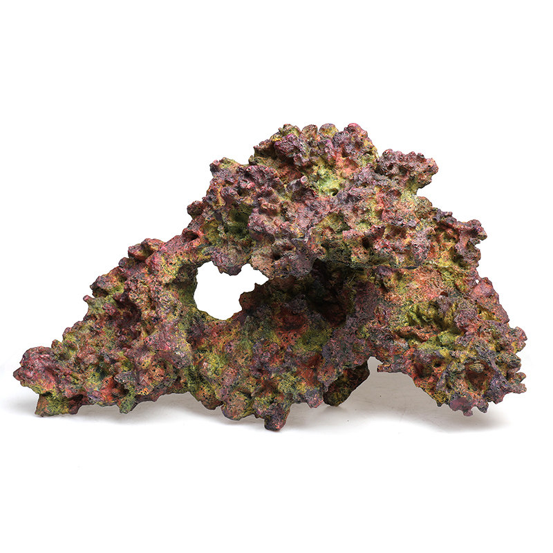 仿真珊瑚礁鱼缸假山装饰水族箱布景海水缸岩石底座海底礁石造景,淘宝优惠券,粉丝福利购,淘宝优惠卷