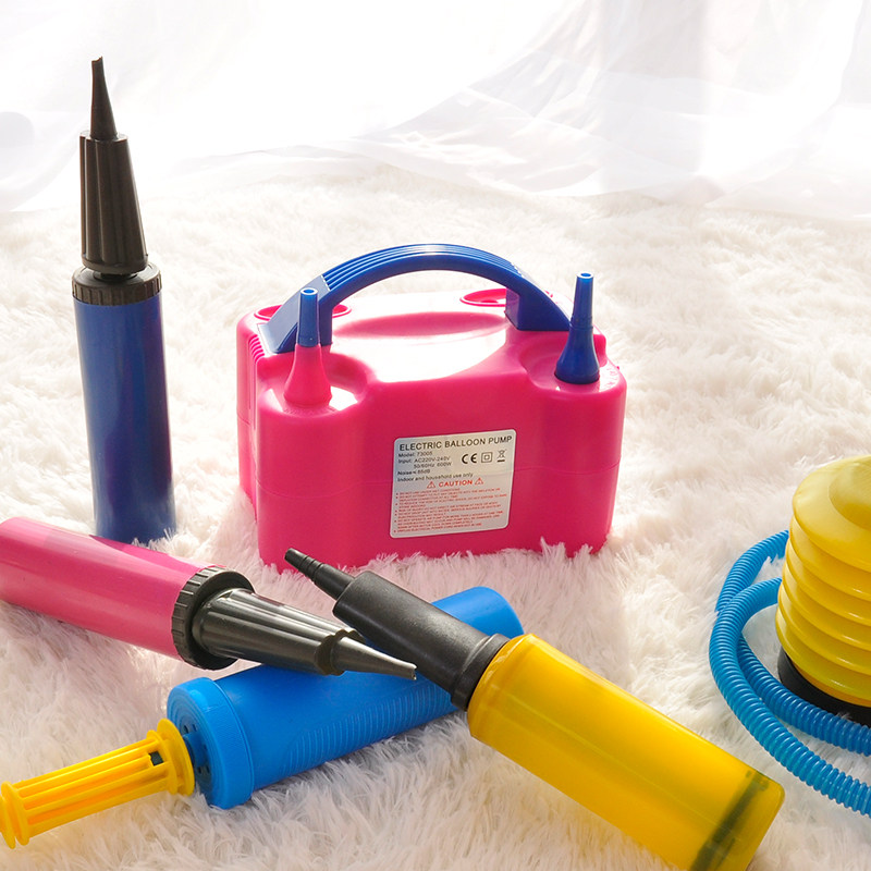 电动打气筒双孔吹气球机按压式充气泵充气机打气球工具家用便携式,淘宝优惠券,粉丝福利购,淘宝优惠卷