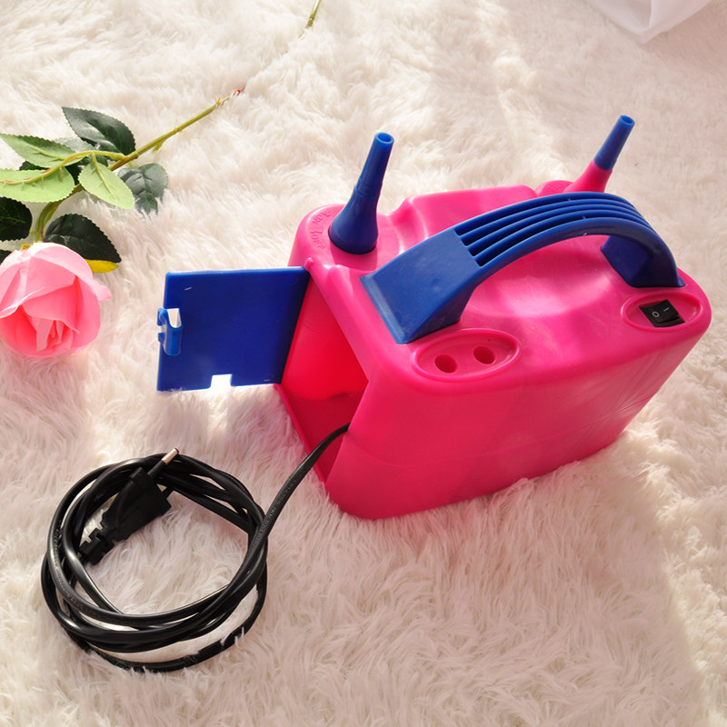 电动打气筒双孔吹气球机按压式充气泵充气机打气球工具家用便携式,淘宝优惠券,粉丝福利购,淘宝优惠卷