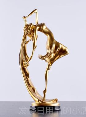 正品欧人式覆古跳舞女孩摆件美女装饰摆物创意生日礼物家居饰品设