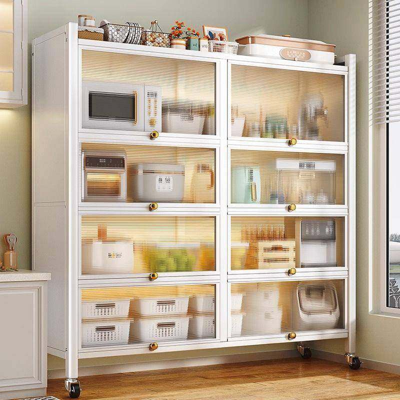 特宽44c厨尘房防轮柜m落地多层靠墙收纳柜带门橱柜餐边GPM带置物,淘宝优惠券,粉丝福利购,淘宝优惠卷