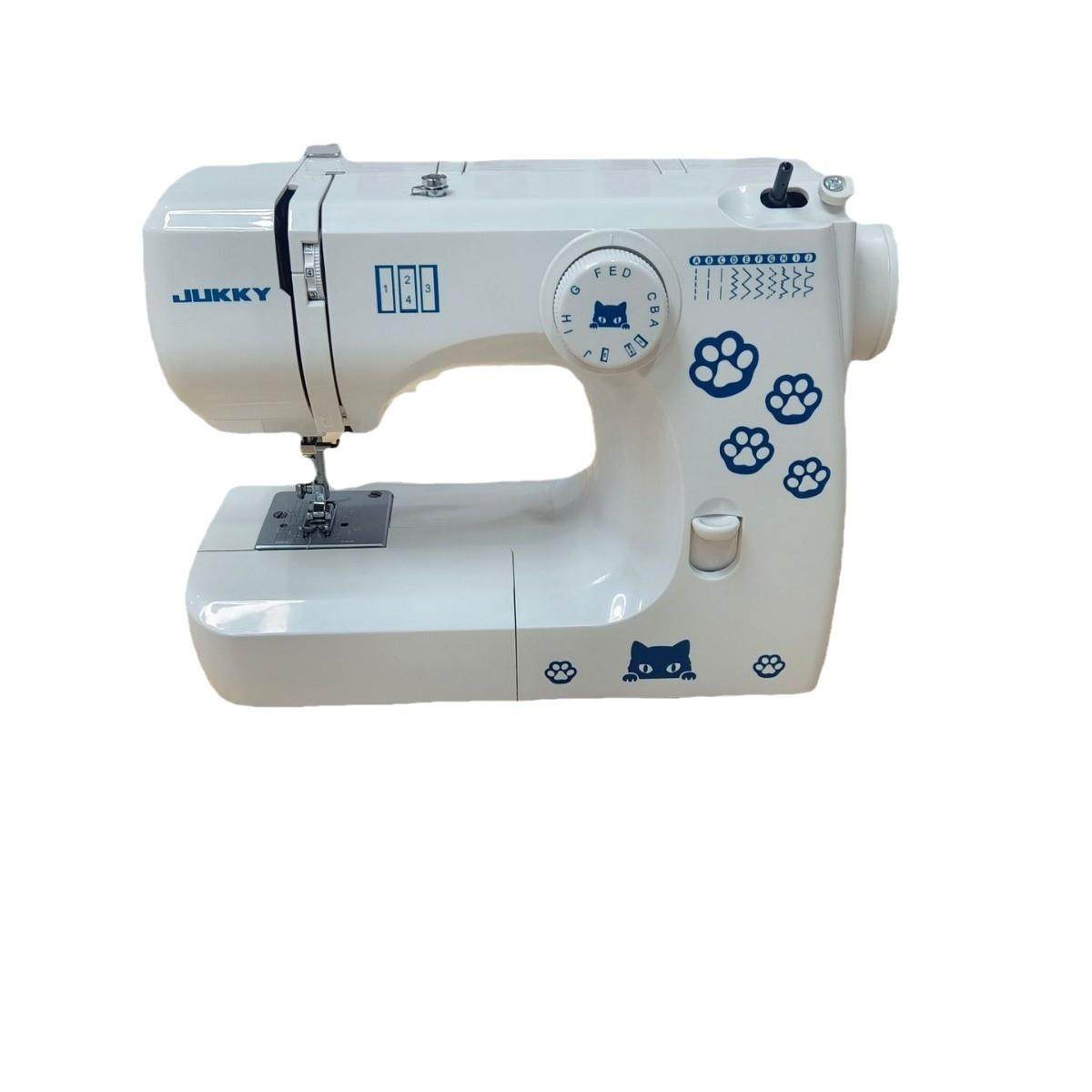 UKKY家用多功能缝纫机曲小型电动线携绣花MNA机锁边锁扣眼便J吃厚,淘宝优惠券,粉丝福利购,淘宝优惠卷