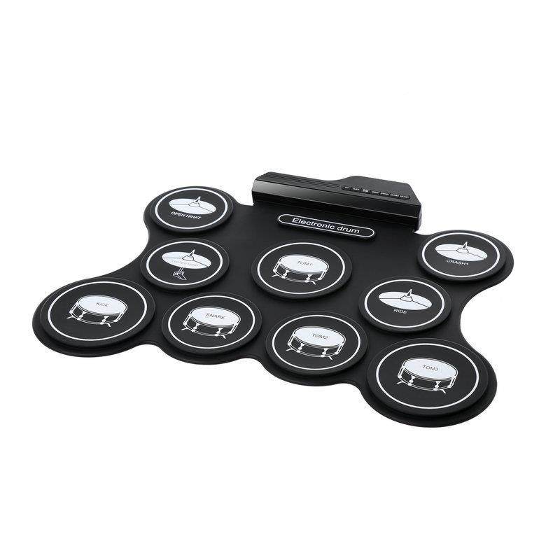 跨境亚马逊架子鼓家用练演手奏士鼓儿童CVO养兴趣便携爵手卷电子,淘宝优惠券,粉丝福利购,淘宝优惠卷
