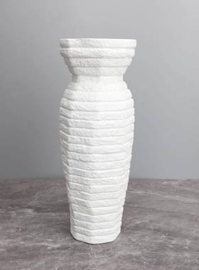 现简约意1111树脂仿大创理石花器板房代家居茶几客样厅玄关装饰品