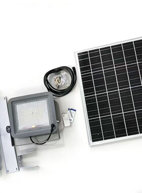 2026新品太阳能投光灯超厚压铸铝跨境中东太阳能泛光灯Solarlight