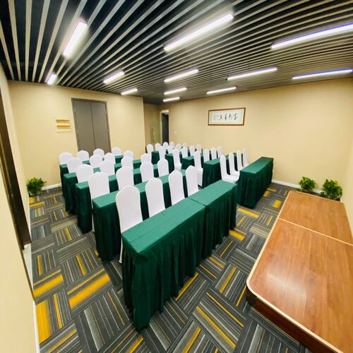 学校教室讲台木质地台站台半圆形钢架舞台幼儿园口才培训班演讲台 - 图1