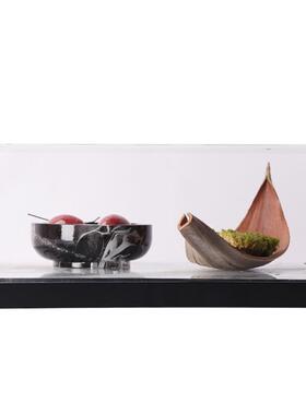 创新中现代透明亚子1253克力意罩套装组式合桌面摆件博古架书房艺