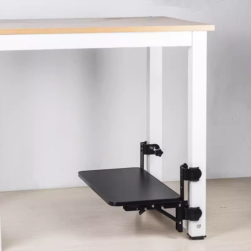 Punch-free chassis rack folding extension board extension computer host hanger table extension extended hanging bracket