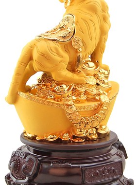 老虎摆件家居装饰电视柜博物架摆设办公室装饰工艺品招财生肖老虎