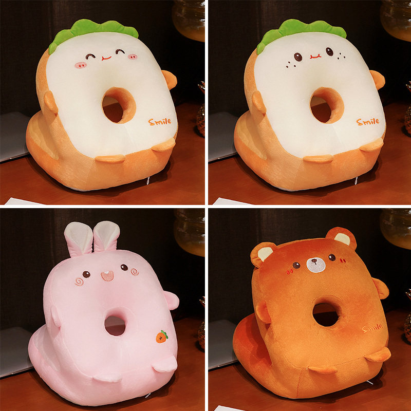 卡通冰豆豆午睡枕趴睡枕头办公室午休专用学生教室儿童睡觉抱枕女,淘宝优惠券,粉丝福利购,淘宝优惠卷