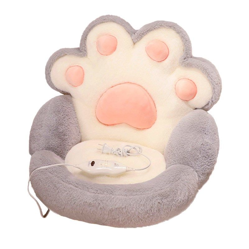 冬季可加热兔毛连体坐垫蒲团懒人坐墩家用地毯上垫子宿舍电热屁垫,淘宝优惠券,粉丝福利购,淘宝优惠卷