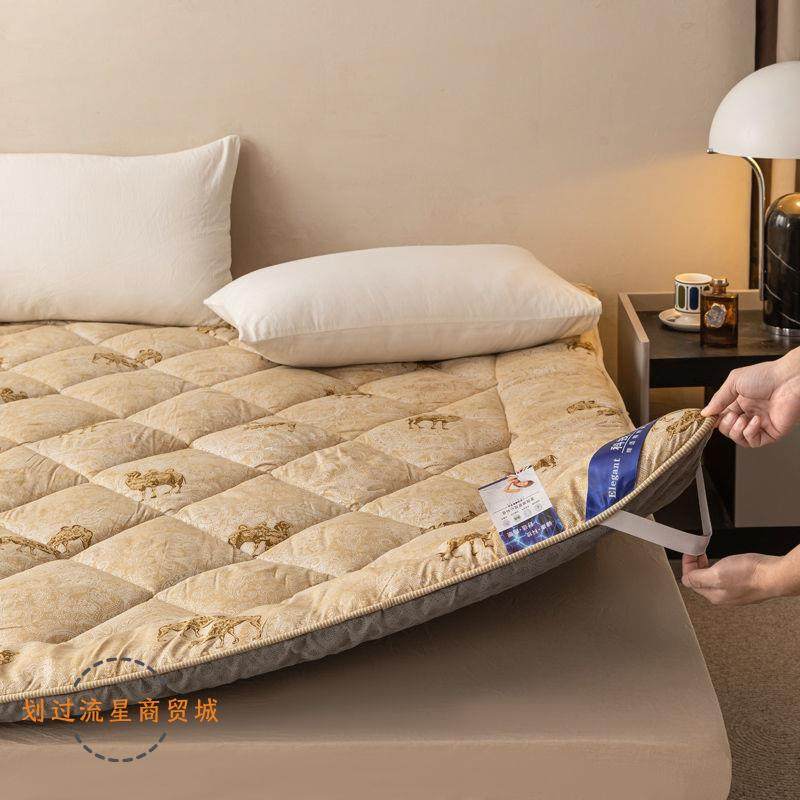 驼毛牀垫软垫加厚冬季保暖家用睡垫保护垫被褥子宿舍牀褥垫子防寒,淘宝优惠券,粉丝福利购,淘宝优惠卷