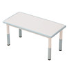 Kindergarten table children's table and chair graffiti painting rectangular table baby game learning early education lift table and chair set