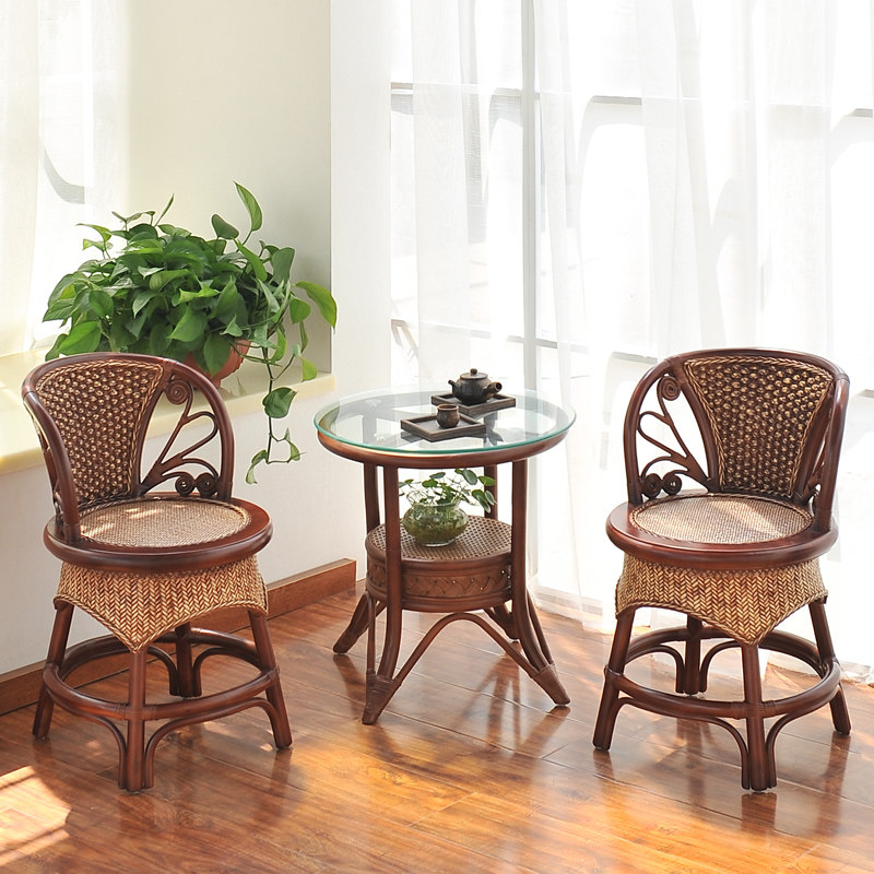 小藤椅子靠背椅圈椅滕靠椅天然真藤小椅子久坐舒服转椅单人小凳子,淘宝优惠券,粉丝福利购,淘宝优惠卷