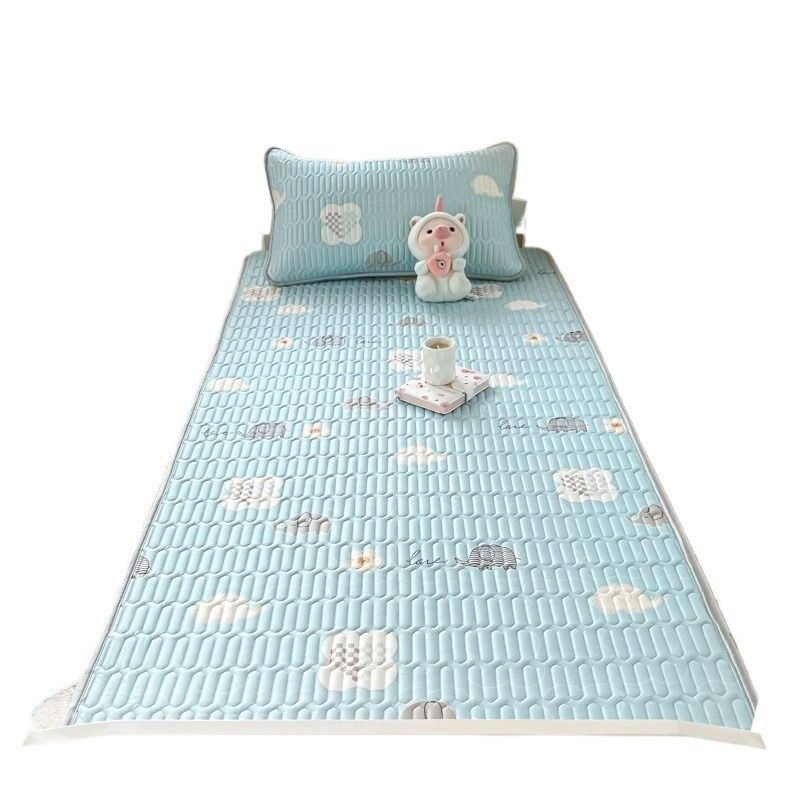 夏季乳胶凉席学生宿舍单人床冰丝席子夏天儿童软床垫2024新款床上,淘宝优惠券,粉丝福利购,淘宝优惠卷