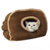 Authentic cat kennel, warm in season, small winter dog sleeping kennel, deep sleeping British and American short gradient cat sleeping bag house, semi-enclosed