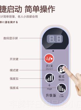 正品本捶打披敷颈椎肩部热按摩器腰部多功能全日身老人肩肩膀脖子