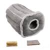 Authentic cat kennel, warm in season, small winter dog sleeping kennel, deep sleeping British and American short gradient cat sleeping bag house, semi-enclosed