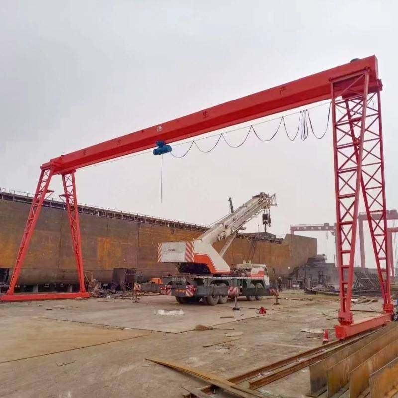 2吨室外建筑施工门式起重机电动可遥控港口集装箱吊运龙门吊吊装,淘宝优惠券,粉丝福利购,淘宝优惠卷