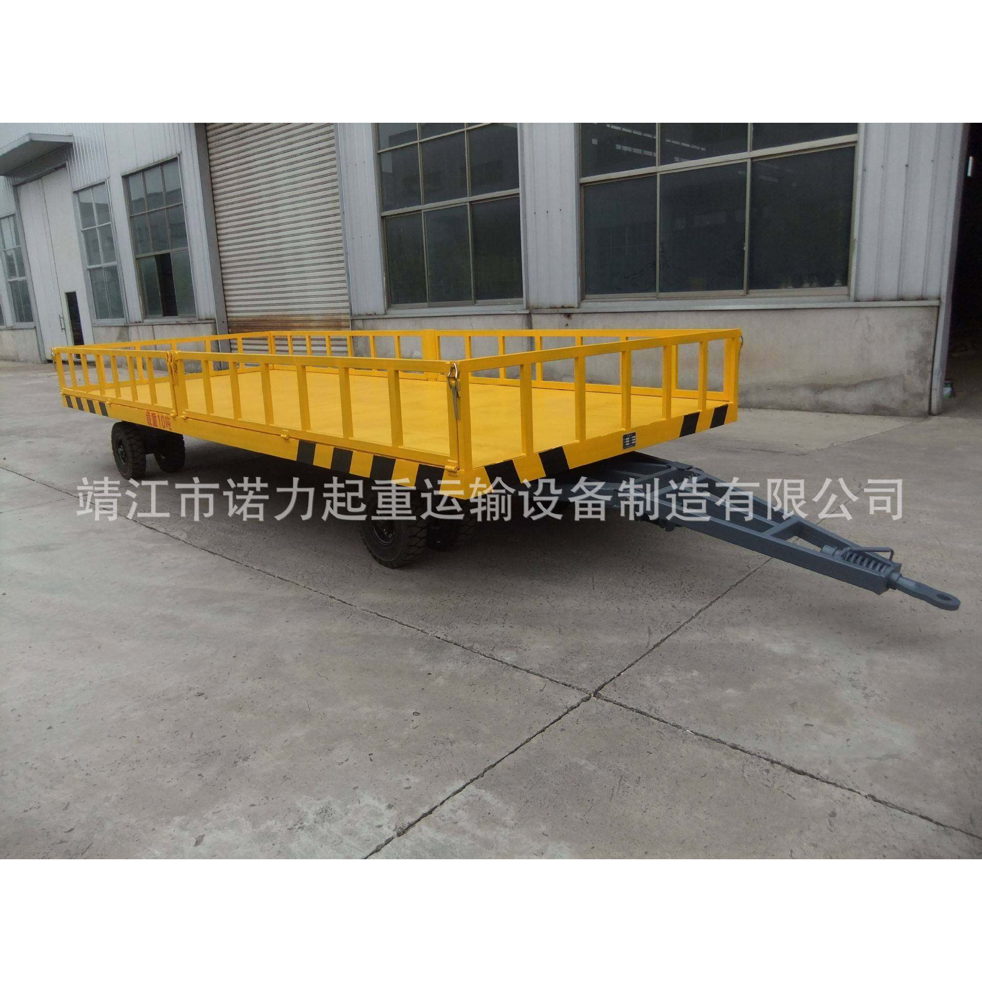 厂家供应牵引平板拖车叉车配套使用牵引车物流转运重型拖板车,淘宝优惠券,粉丝福利购,淘宝优惠卷