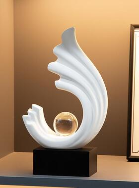 风生水起摆件办感酒柜装饰品厅家居电视柜轻奢公术MMD室艺装饰客