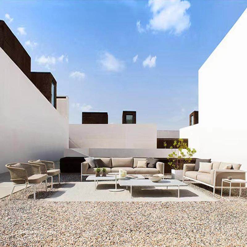 户外沙发C款懒人组合藤编椅花景园别墅闲阳台露台庭院区休茶桌几,淘宝优惠券,粉丝福利购,淘宝优惠卷