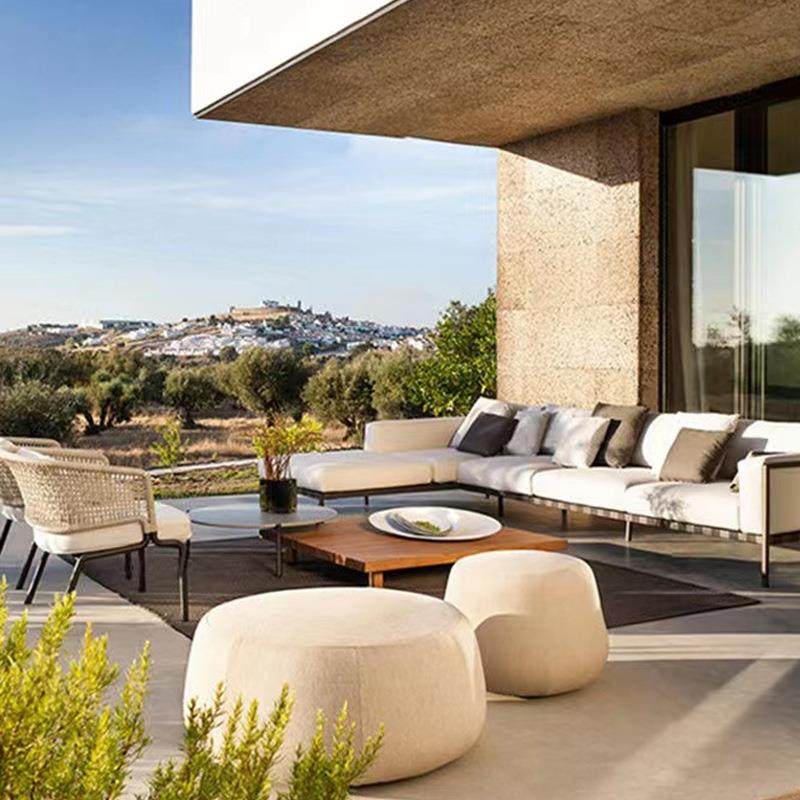 户外沙发C款懒人组合藤编椅花景园别墅闲阳台露台庭院区休茶桌几,淘宝优惠券,粉丝福利购,淘宝优惠卷