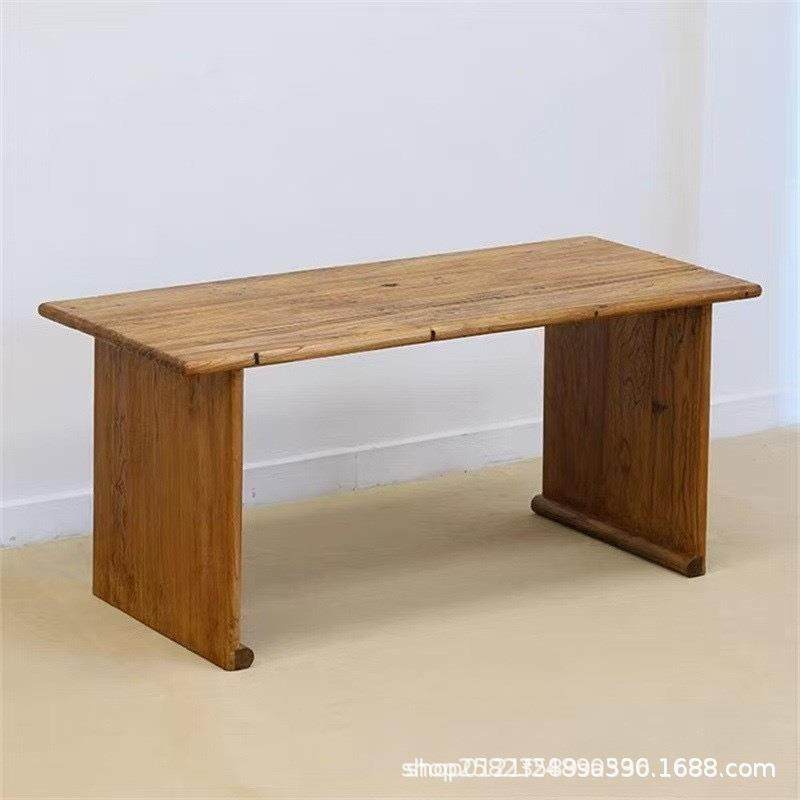 中式老榆合厅木茶桌办公室客喝茶桌民宿餐桌椅组会XGK阳台客实木,淘宝优惠券,粉丝福利购,淘宝优惠卷