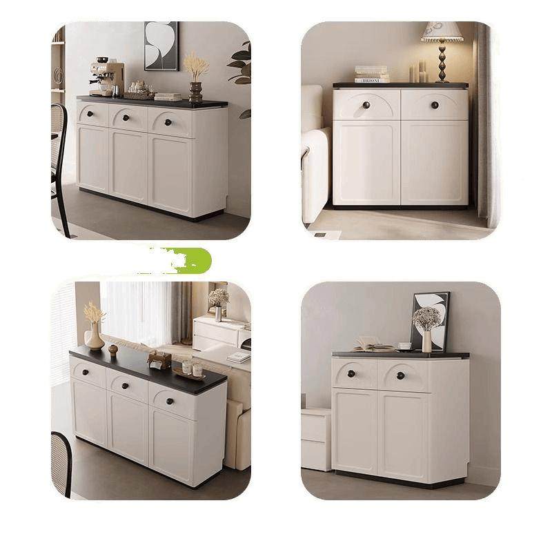 法式纳奶油EXD风餐边柜纳餐厅茶水柜收柜客简厅现代约储物收柜,淘宝优惠券,粉丝福利购,淘宝优惠卷