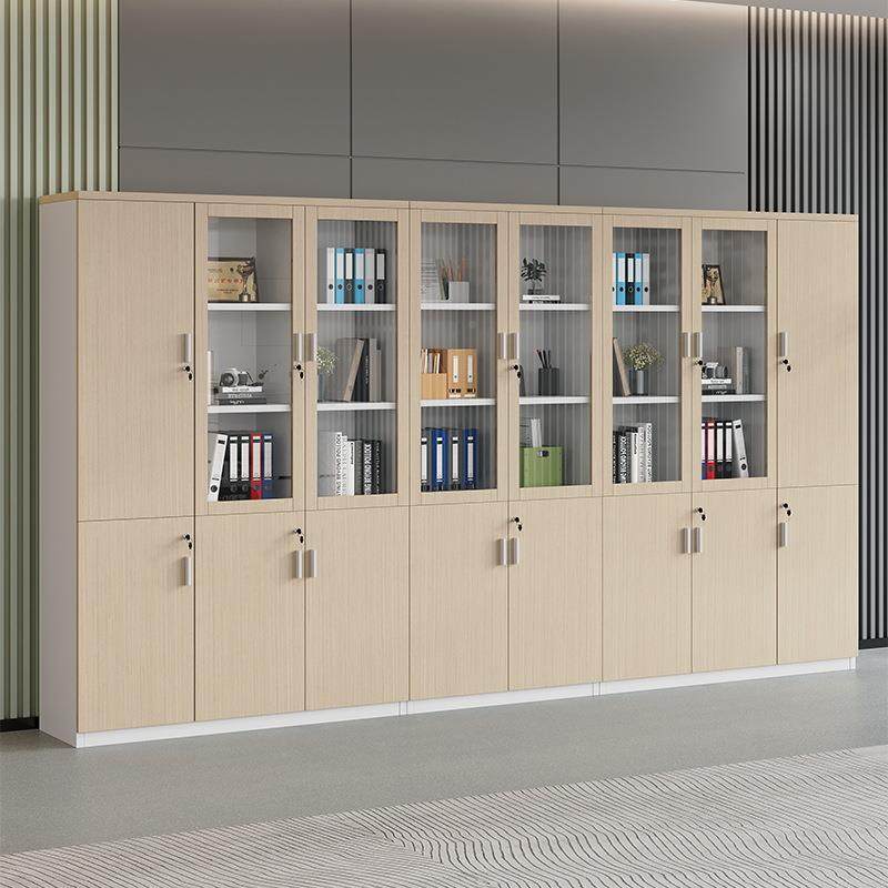 高档书文件柜柜办公室储物老落地柜档案子简约现EXV代板桌配套柜,淘宝优惠券,粉丝福利购,淘宝优惠卷