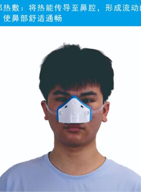 源头跨境EMS吉姆龙鼻部便携式智能红外线热敷脉冲按摩舒鼻器