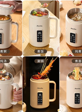 煮粥煲汤炖肉316不锈钢电热杯