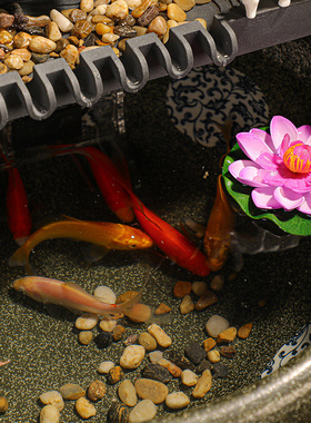 悬壶精美流水循环生喷泉鱼缸桌面办公室装饰乔迁新居创意中式摆件