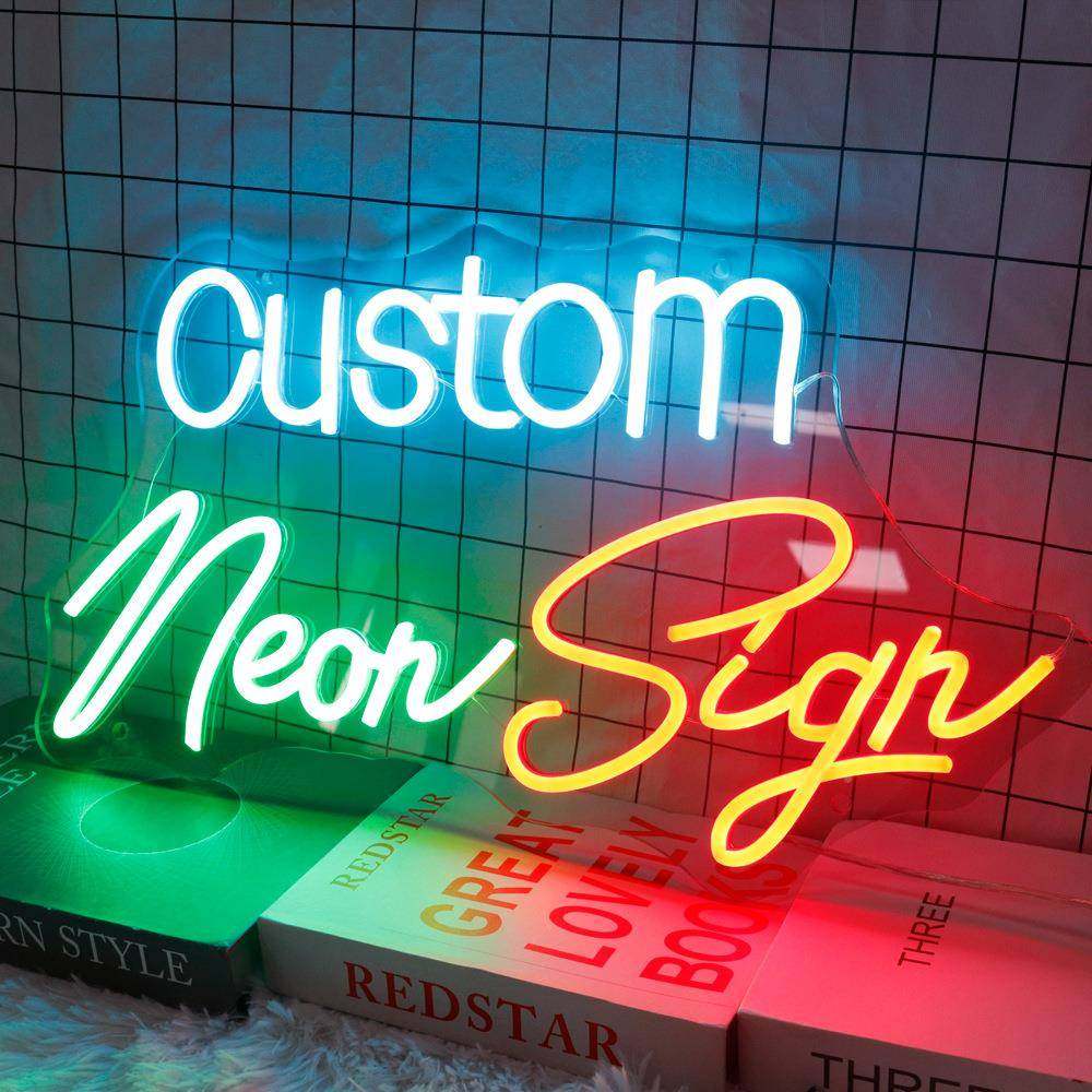 跨境电商led霓灯牌餐厅明招牌霓灯透亚UCZ克力Customneon虹虹sign,淘宝优惠券,粉丝福利购,淘宝优惠卷