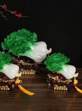 白菜艺工品居电家公办室摆件视柜0105-1-创意装饰品树脂工艺品