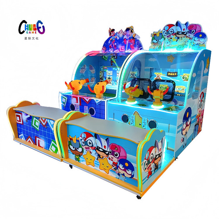 New 32-inch high-definition electronic amusement machine, children's parkour entertainment equipment, suitable for commercial indoor game halls