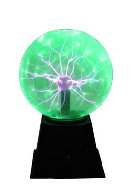 USB绿光兰光离子球触摸感应发光球静电感应魔法球静离子灯小夜灯6