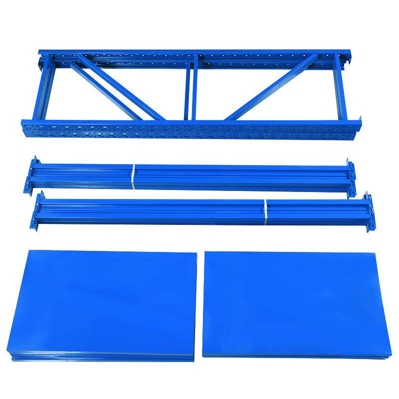 货架仓储置物架多层仓储角钢货架重型工业仓库库房货架展示架子 - 图2