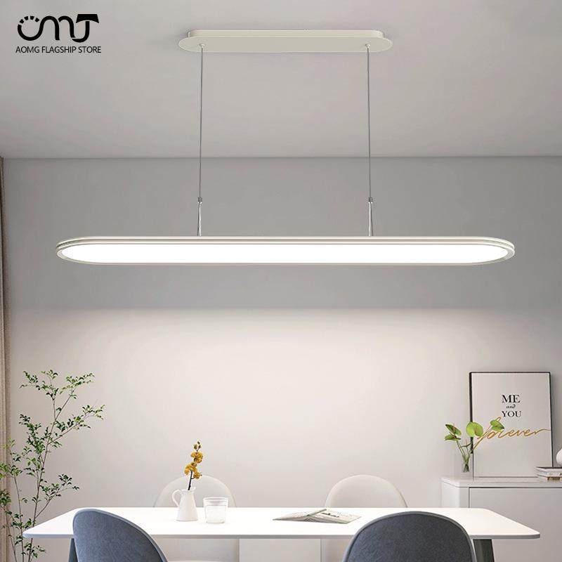 餐厅吊灯全光谱护眼长条饭厅灯极简现代简约设计师吧台灯餐桌灯具,淘宝优惠券,粉丝福利购,淘宝优惠卷